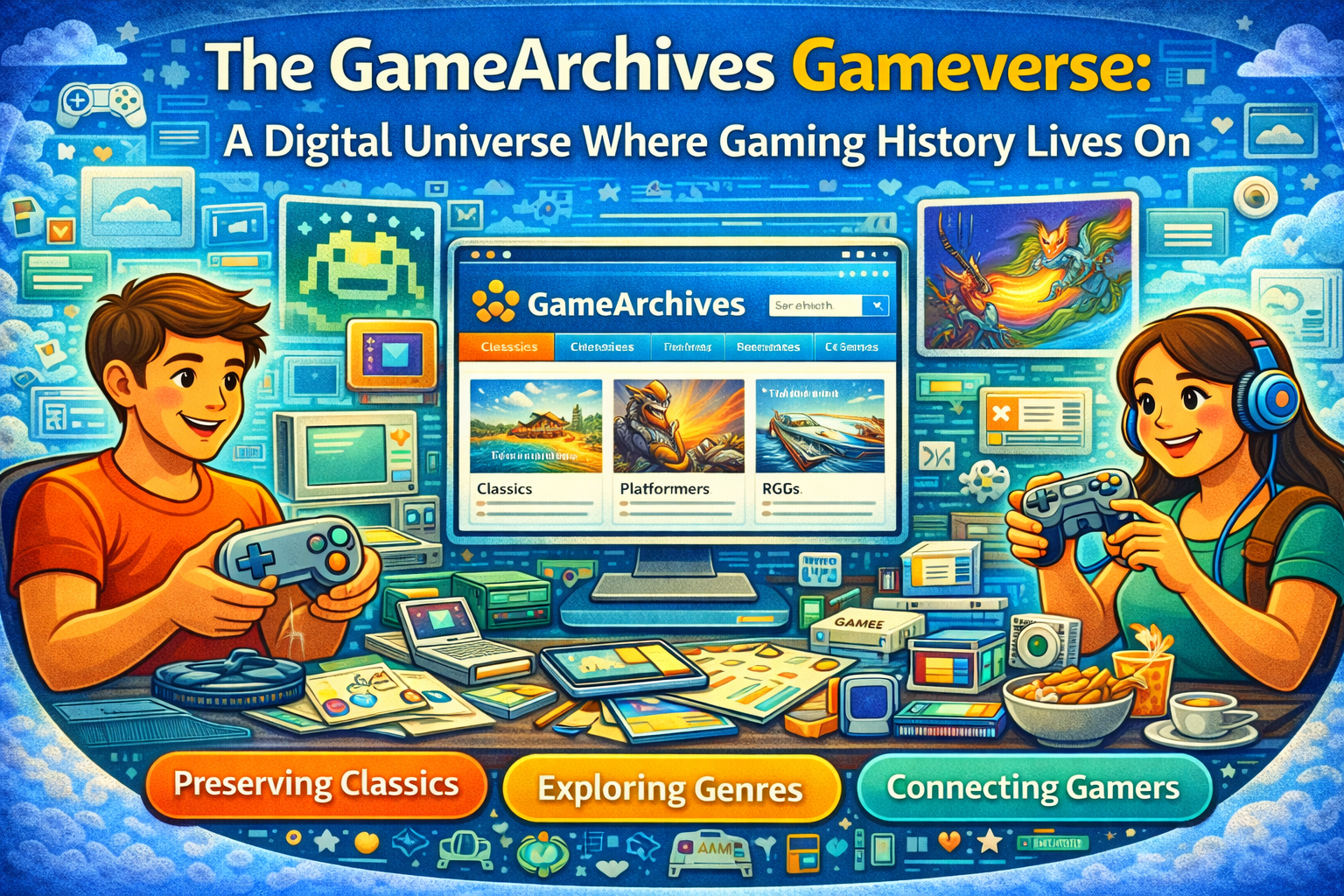 the gamearchives gameverse